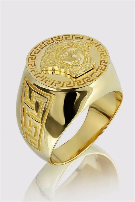 versace gold rings|versace gold ring for men.